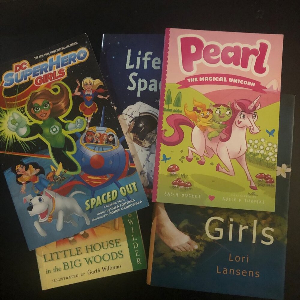 5 Books including Life in Space